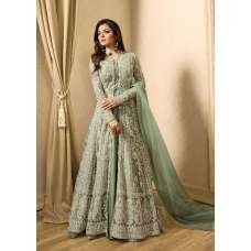 EID DRESS COLLECTION: NILE GREEN EMBELLISHED ANARKALI SUIT EID DRESS COLLECTION: NILE GREEN EMBELLISHED ANARKALI SUIT