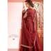 LT-97007 MAROON NITYA DESIGNER ANARKALI DRESS