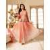 90011 PEACH LT NITYA PARTY WEAR ANARKALI SUIT 90011 PEACH LT NITYA PARTY WEAR ANARKALI SUIT