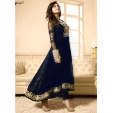 NAVY BLUE LT NITYA PARTY WEAR ANARKALI SUIT 