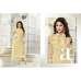 Cream Net Party Dress Salwar Kameez
