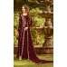 INDIAN PAKISTANI PARTY WEAR FRONT SLIT FLOOR LENGTH DRESS (4  weeks delivery)