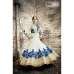 Off White Gown Long Evening Dress Party Wear Anarkali Off White Gown Long Evening Dress Party Wear Anarkali