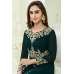 Green Front Slit Party Wear Anarkali Suit Green Front Slit Party Wear Anarkali Suit