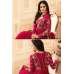 SA-101 RED SAJJAN ALAAMIN PUNJABI STYLE ANARKALI OUTFIT