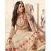 SA-106 BEIGE SAJJAN ALAAMIN PUNJABI STYLE ANARKALI OUTFIT