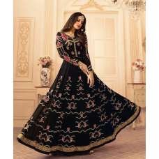 SA-107 BLACK SAJJAN ALAAMIN PUNJABI STYLE ANARKALI OUTFIT