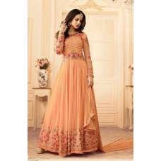 SA-108 ORANGE SAJJAN ALAAMIN PUNJABI STYLE ANARKALI OUTFIT SA-108 ORANGE SAJJAN ALAAMIN PUNJABI STYLE ANARKALI OUTFIT