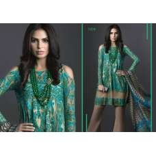 ZDS1004 GREEN DEEPSY DESIGNER LUXURY GEORGETTE SUIT