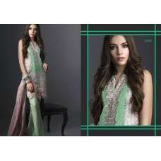 Green Pakistani Designer Georgette Suit