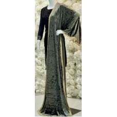 Olive Green Pakistani Velvet Shawl