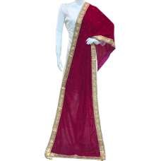 Hot Pink Winter Fancy Shawl