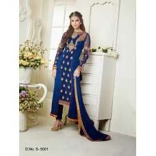5001 BLUE SHAZIYA PARTY WEAR SALWAR KAMEEZ SUIT