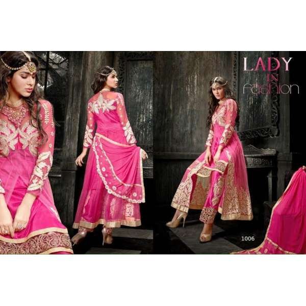Princess Simayaa 1006 Pink Wedding Wear Anarkali Dress