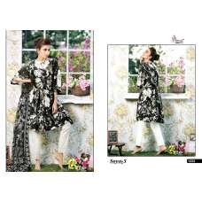 Black Printed Cambric Cotton Pakistani Shalwar Kameez Suit