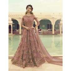 Pink Indian Designer Net Anarkali Suit