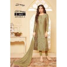 Olive Green Dress Readymade Summer Salwar Suit