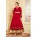 Indian Maxi Red Party Evening Wedding Anarkali Suit (Ready Made XXL)