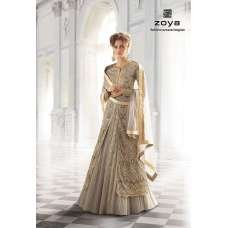 Lilac Grey Zoya Wedding Lengha Outfit Lilac Grey Zoya Wedding Lengha Outfit