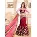Red Modern Lehenga Indian Bollywood Wedding Dress