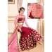 Red Modern Lehenga Indian Bollywood Wedding Dress