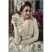 White Net Anarkali Gown Indian Ethnic Wedding Dress