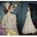 White Net Anarkali Gown Indian Ethnic Wedding Dress