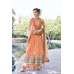 Orange Cocktail Indian Designer Dress Orange Cocktail Indian Designer Dress