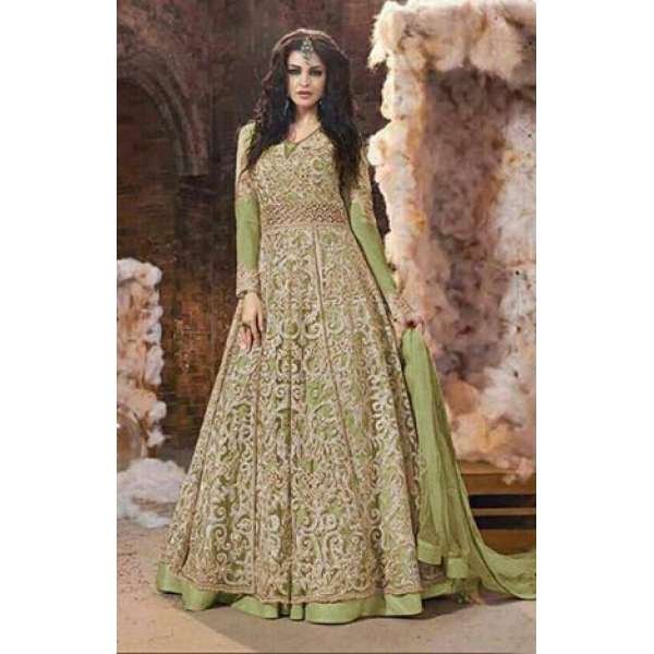 Z18001-G GREEN ZOYA EMERALD WEDDING DRESS