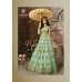 Teal Green Designer Anarkali Net Gown Indian Wedding Dress