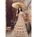 Peach Indian Bridal Anarkali Suit Heavy Embellished Gown Peach Indian Bridal Anarkali Suit Heavy Embellished Gown