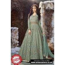 ULTRAMARINE GREEN ZOYA EMERAID ZY-18001D WEDDING DRESS
