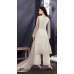 White Indian Bridal Salwar Suit Embroidered Party Dress