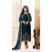 Teal Blue Dress Indian Suit Party Outfit Teal Blue Dress Indian Suit Party Outfit