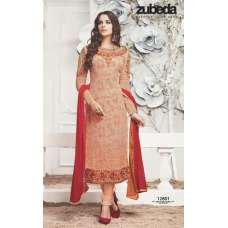 Peach Dress Party Salwar Suit Indian Outfit